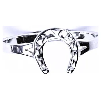 Prsten Stříbrný prsten, stříbrné šperky, podkova, prstýnek ze stříbra, T 11