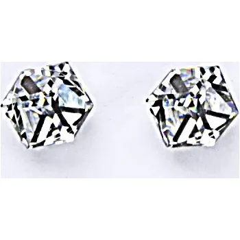 Náušnice Stříbrné náušnice, krystal Swarovski, crystal, šperky s krystaly, NŠ 1230