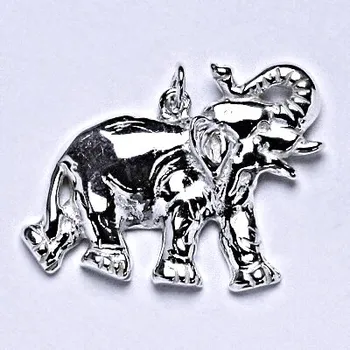 Přívěsek Stříbrný přívěšek slon, přívěšek ze stříbra, P 948