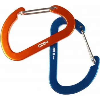 Vodní sport Karabina Hiko 7 cm, drátěný zámek