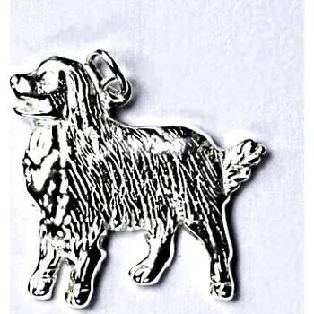Přívěsek Stříbrný přívěšek, bernský salašnický pes, přívěsek ze stříbra P 200