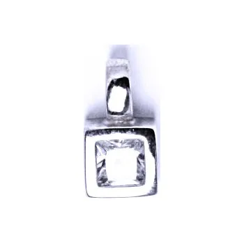 Šperk Stříbrný přívěšek s čirým zirkonem VP 51 BZ