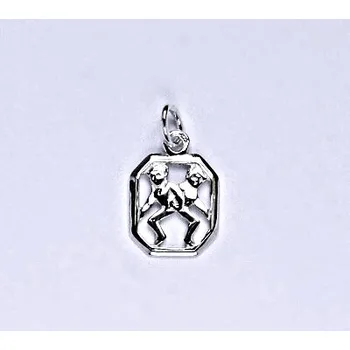 Přívěsek Stříbrný přívěsek znamení zvěrokruhu blíženci, váha 0,49 g,P 127