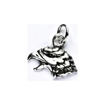 Přívěsek Stříbrný přívěsek s patinou, orel, přívěšek ze stříbra, P 276