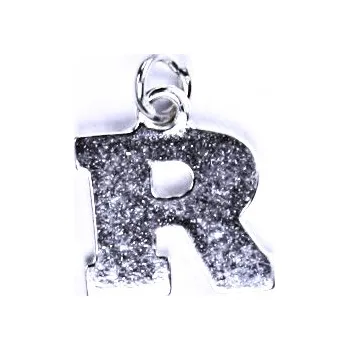 Přívěsek Stříbrný přívěšek R, stříbrné šperky P 904