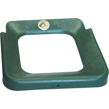 krmítko pro hospodářská zvířata Ochranné víko OK PLAST pro 16 l přímý plastový žlab pro koně