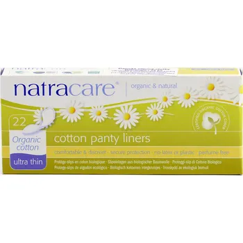 Menstruační vložka Natracare slipové vložky ultratenké 22 ks