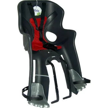 cyklosedačka Bellelli Rabbit Handlefix šedá/červená