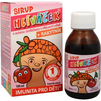 Přírodní produkt Terezia Company Hlíváček sirup višeň 100 ml