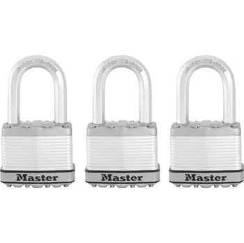 Visací zámek Master Lock Excell M5EURTRILF 3 ks