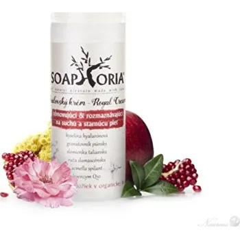 Pleťový krém Soaphoria Královský krém Obnovující a rozmazlující na suchou a stárnoucí pleť