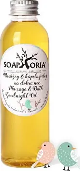 Koupelový olej Soaphoria Babyphoria Organický masážní a koupelový olej na dobrou noc