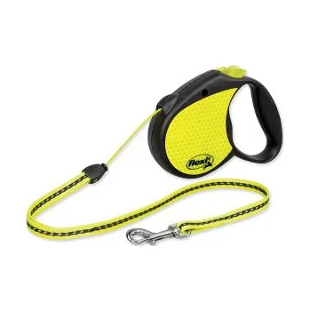 Vodítko pro psa Vodítko FLEXI Neon S páska