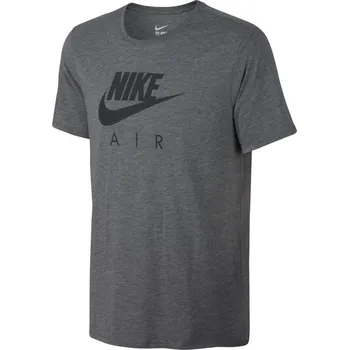 Pánské tričko Nike Tee Air Hybrid Totem šedá
