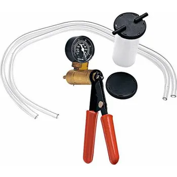 Nářadí pro automobil Ruční podtlakový odvzdušňovač brzd s tlakoměrem