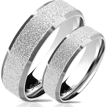 Prsten Snubní prsteny z chirurgické ocel R-M6390S