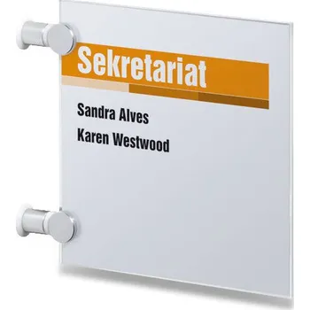 Durable Crystal Sign