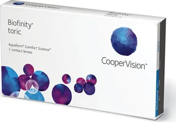 Kontaktní čočky CooperVision Biofinity Toric
