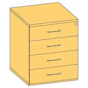 Zásuvkový kontejner BBP Orga Aer K7 740 :: částečný-dotah-plast