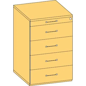 Zásuvkový kontejner BBP Orga Aer K9 540 :: částečný-dotah-plast