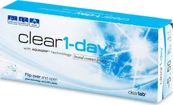 Kontaktní čočky Clear 1-Day (30 čoček)