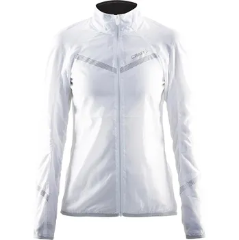 Cyklistická bunda Craft Featherlight dámská bílá, M