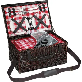 Piknikový koš Cilio Varese tmavě hnědý