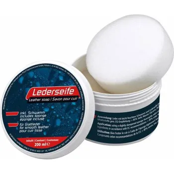 Mýdlo Mýdlo na čištění a ošetření kožených motodoplňků (Mýdlo na kůži)