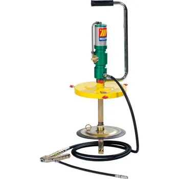 Čerpadlo Sestava pneumatického tukového čerpadla ■ pro soudky 12 - 20 kg (Pneumatické tukové čerpadlo (60:1, 1600 g/min., sací trubka délky 410 mm))