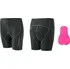 cyklistické kraťasy Force Lady-1 do pasu s vložkou