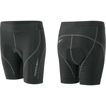 cyklistické kraťasy Force Lady-1 do pasu s vložkou