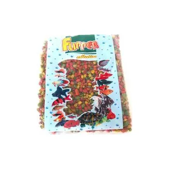 Tatrapet akvarijní písek 4 - 8 mm, 1 kg, červeno-žluto-zelený