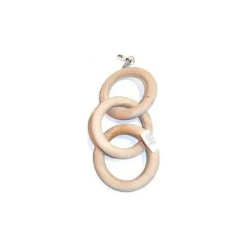 Hračka pro ptáka Truhlářství Zimný Řetěz tři kruhy ZV 300