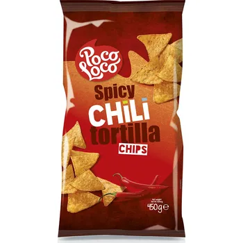 Koření Tortilla Chips Poco Loco - Chili, 450 G