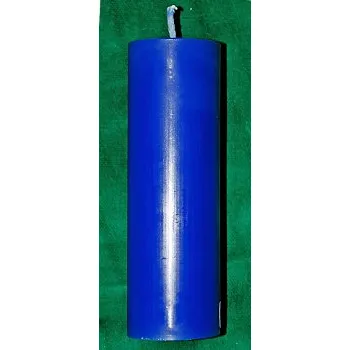 Svíčka Svíčka úzká malá modrá