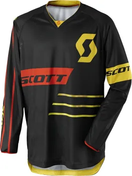 Moto dres Scott Jersey 350 Dirt black/yellow M