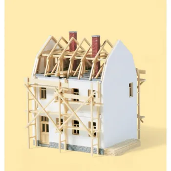 Modelová železnice Auhagen městský dům v rekonstrukci 12270 H0/TT 1:100