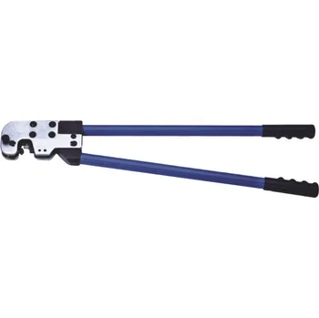 Pákové krimpovací kleště pro trubková oka a spojky a nepájené spoje HHYJ-80 (Precizní pákové lisovací kleště jsou určené pro trubková kabelová oka a spojky standardního provedení, pro trubková oka a spojky stočených lankových vodičů a pro špičky pro nepáj