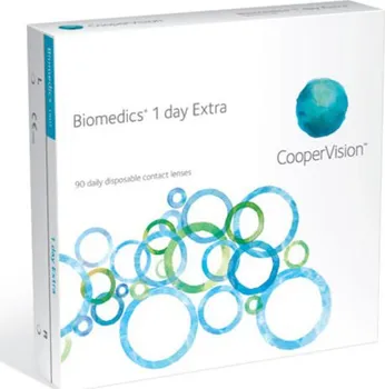 Kontaktní čočky CooperVision Biomedics 1 Day Extra 90 čoček