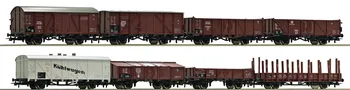 Modelová železnice Roco 44003 set nákladních vozů DRG II.epocha H0 (1:87)