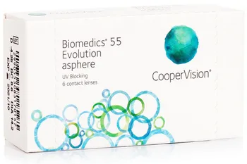 Kontaktní čočky CooperVision Biomedics 55 Evolution (6 čoček)