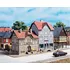 Modelová železnice Auhagen 12346 Obytné domy v ulici Bahnhofstraße č. 9/11 TT HO (1:100)