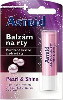 Péče o rty Astrid Pearl & Shine Perleťový balzám na rty 4,8 g