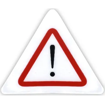 Reflexní samolepka - jiné nebezpečí - balení 5 ks