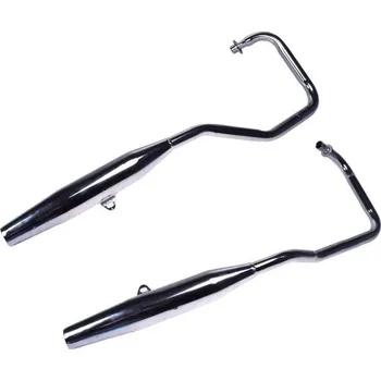 Výfuk pro motocykl Výfuk komplet - spodní , horní Romet R150 ,125 ,KINGWAY Choper 125/150 , YUKI 125 VISTA