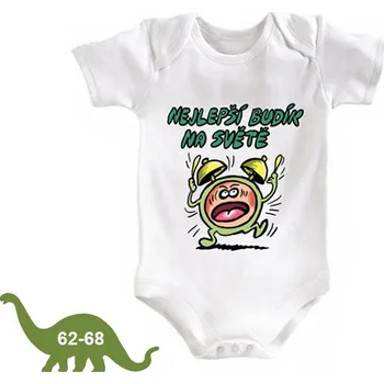 Kojenecké oblečení Kojenecké body Nejlepší budík - 62-68