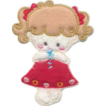 Nažehlovací aplikace velké - panenka