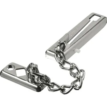 Dveřní kování ABUS Dveřní řetízek SK 69 Barva zámku/ petlice: Nikl