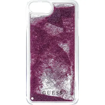Pouzdro na mobilní telefon Guess Liquid Glitter Hard pro iPhone 6/6S/7