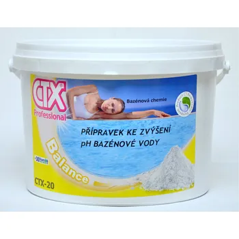 Bazénová chemie CTX-20 prášek zvyšující pH